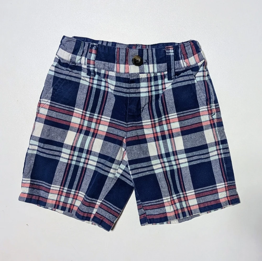 Janie & Jack Plaid Shorts